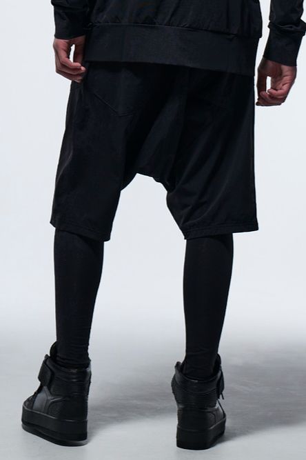《予約品》ショート レギンスCrssDotRashGuard ShortLeggings /ラッシュガード ブラック 【kiryuyrik】 2023年5月以降入荷予定