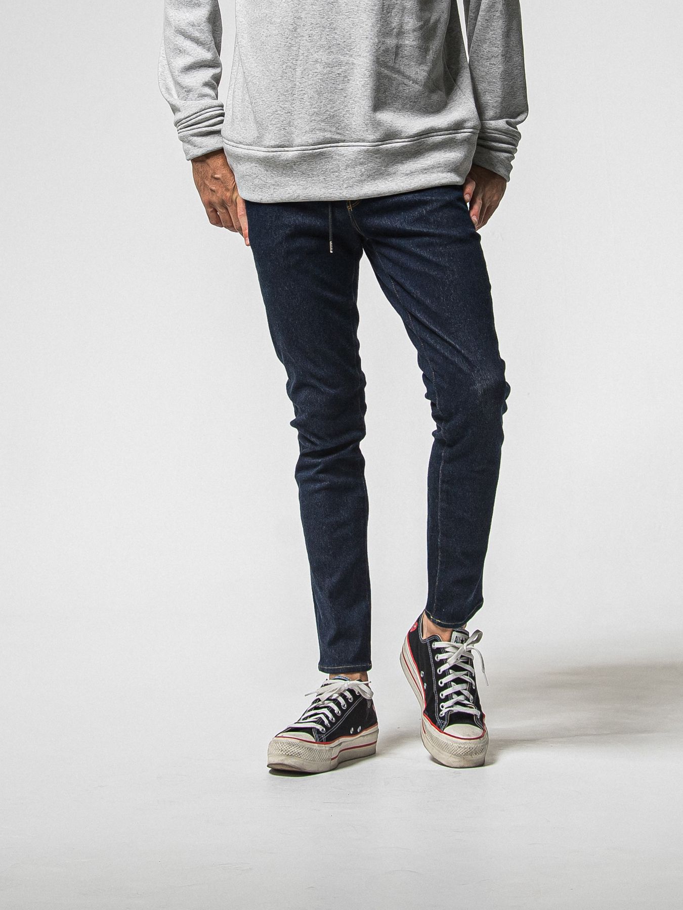 【予約品 8月31日(日) 締切】MICK DENIM JERSEY / ミック デニムジャージ / インディゴワンウォッシュ