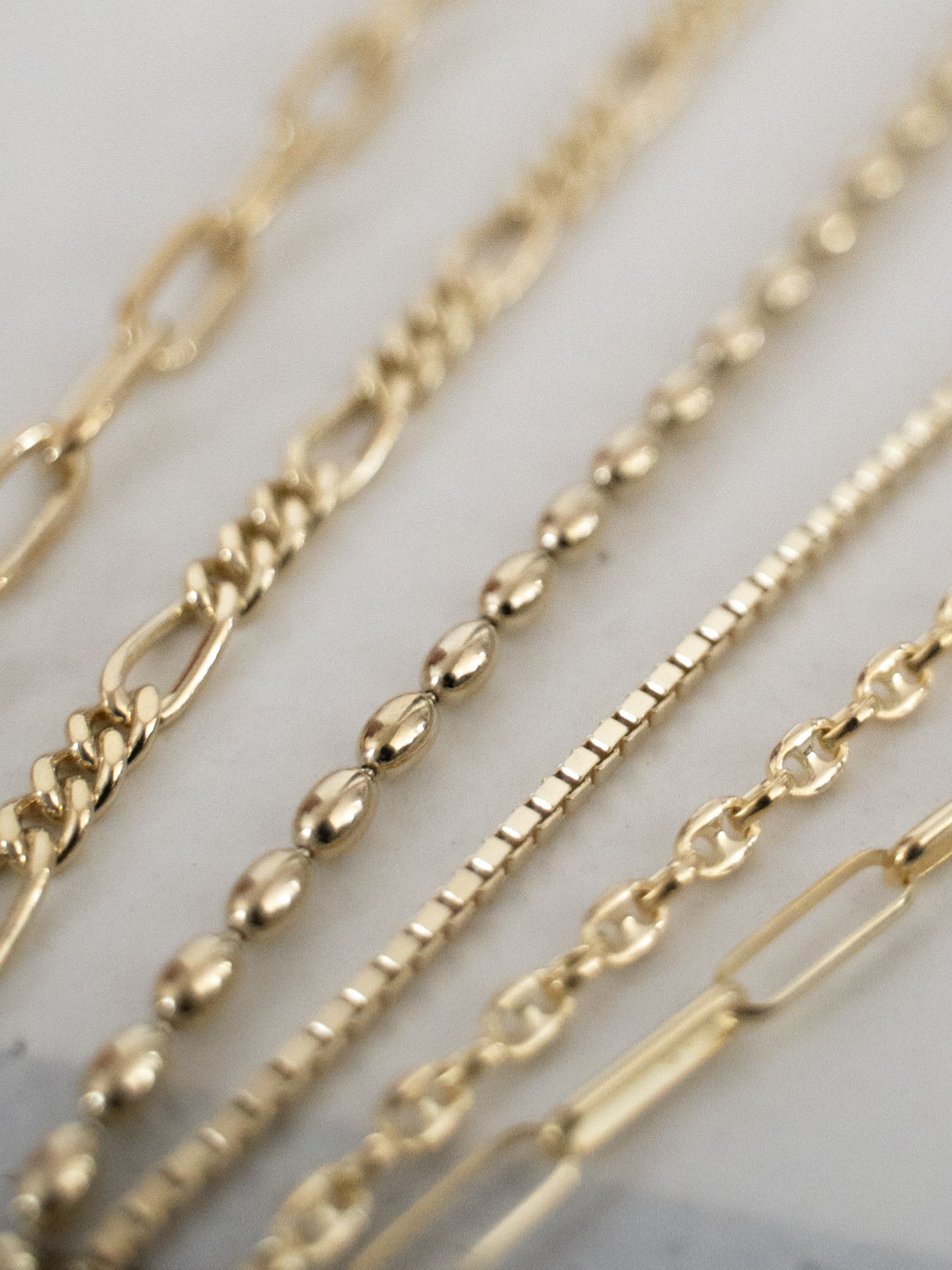 《予約品》 THICK VENETIAN CHAIN / チェーン / ゴールド 【Iroquois.SENTI】