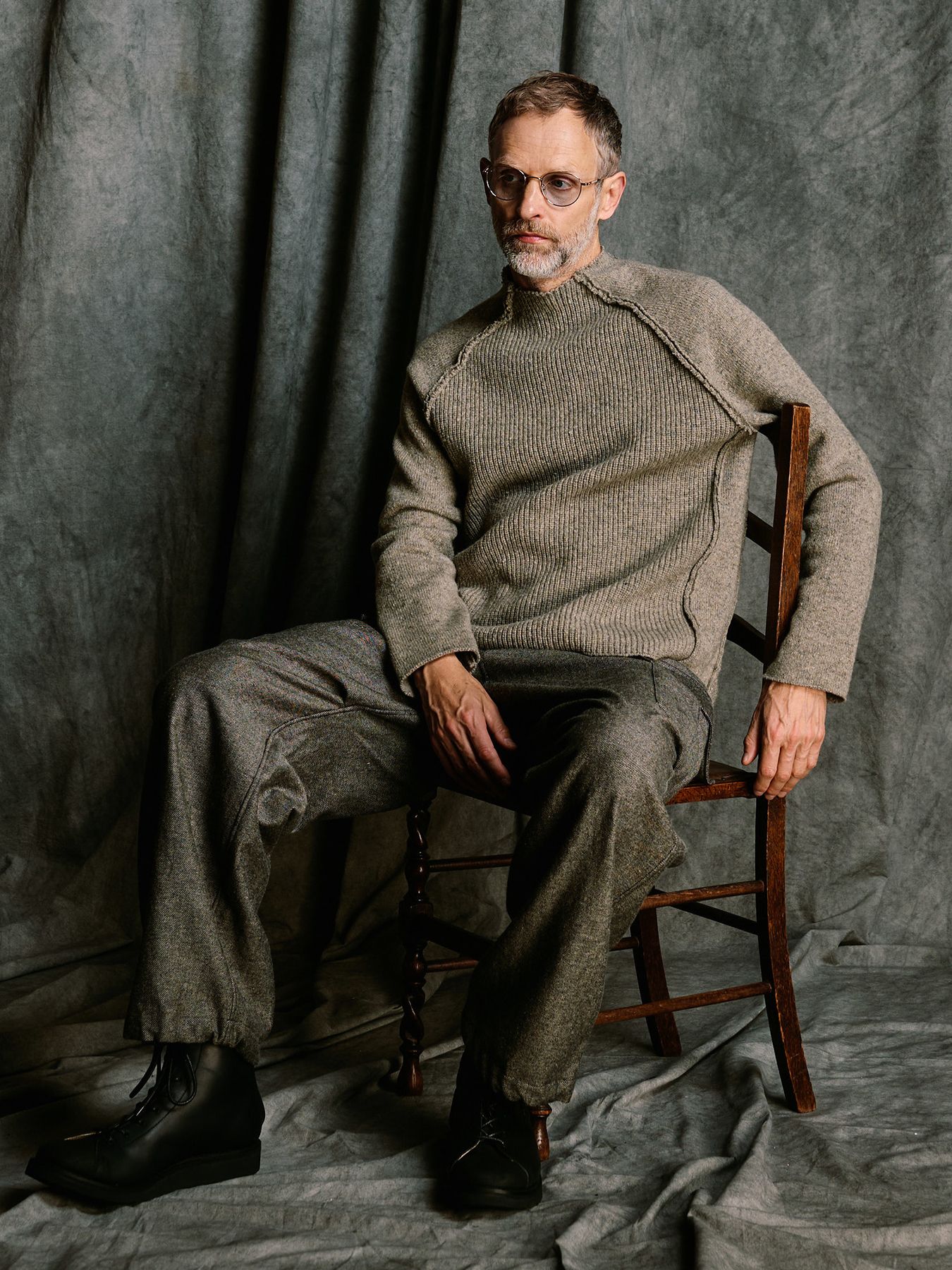 【予約品 4月19日(日) 18時締切】modern lineman boots / カウレザー モダン ラインマンブーツ / ブラック