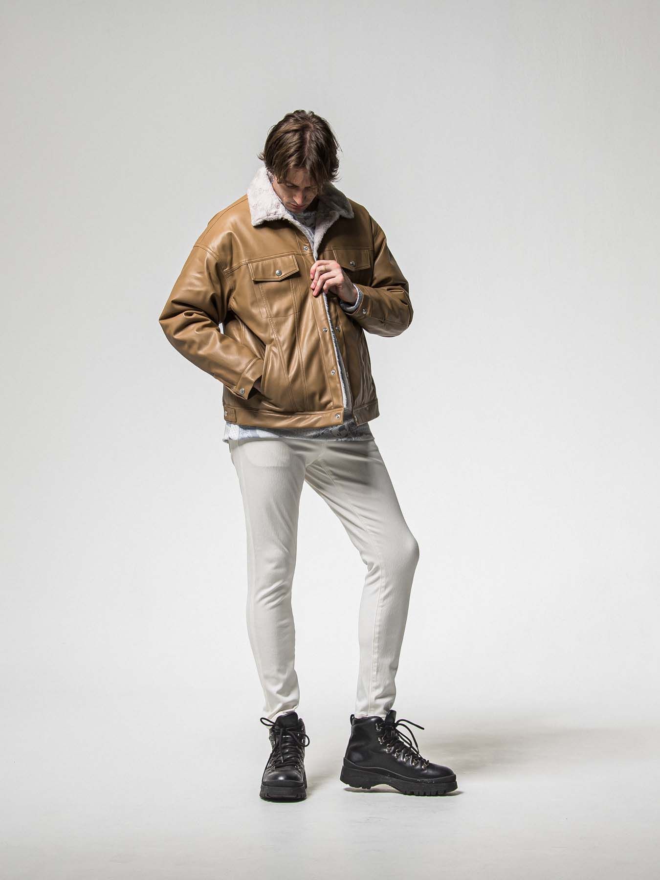 【予約品 8月31日(日) 締切】MICK DENIM JERSEY / ミック デニムジャージ / ホワイト