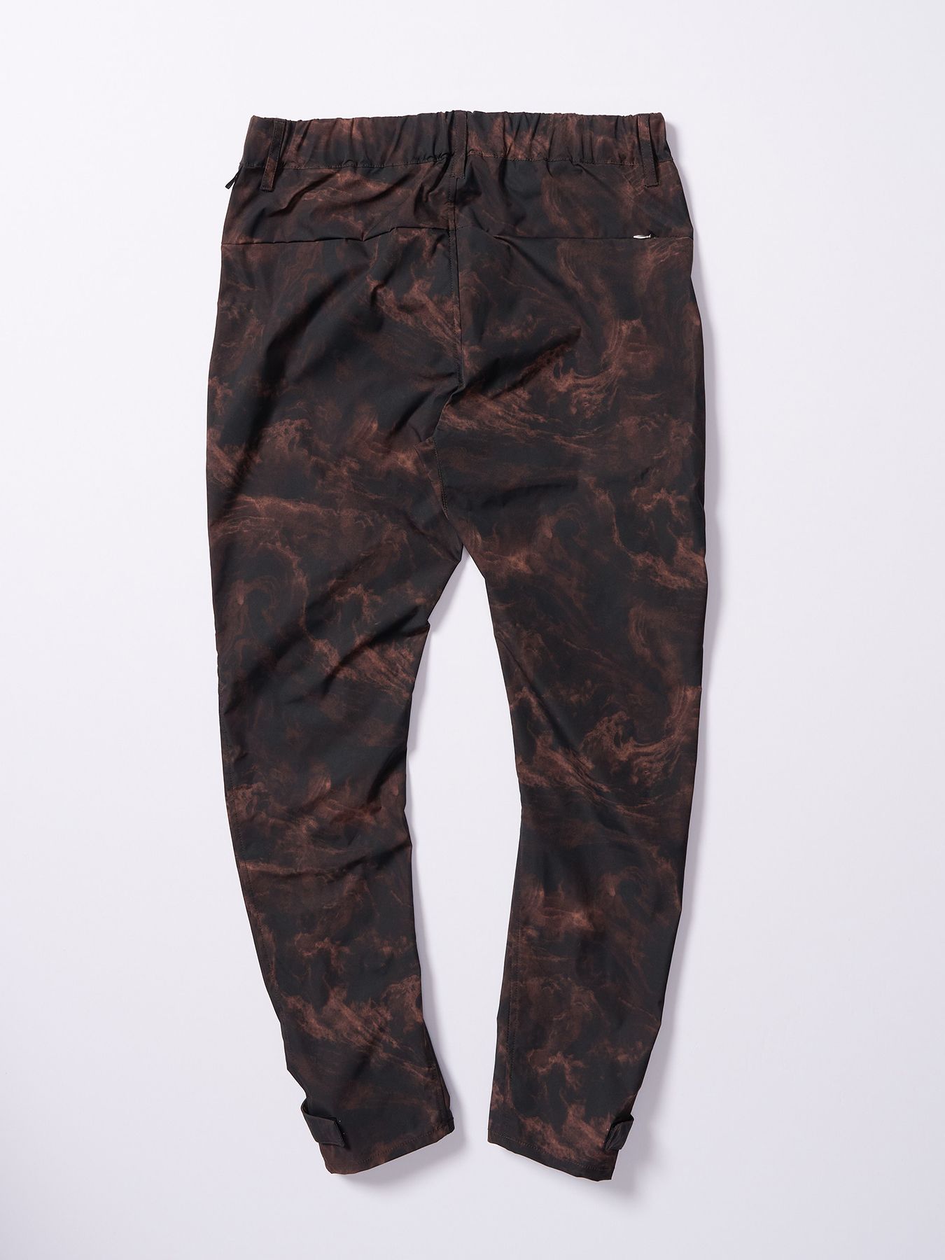 【予約品 4月19日(日) 18時締切】puckering banana teck pants / パッカリング バナナ テックパンツ / スモークプリント