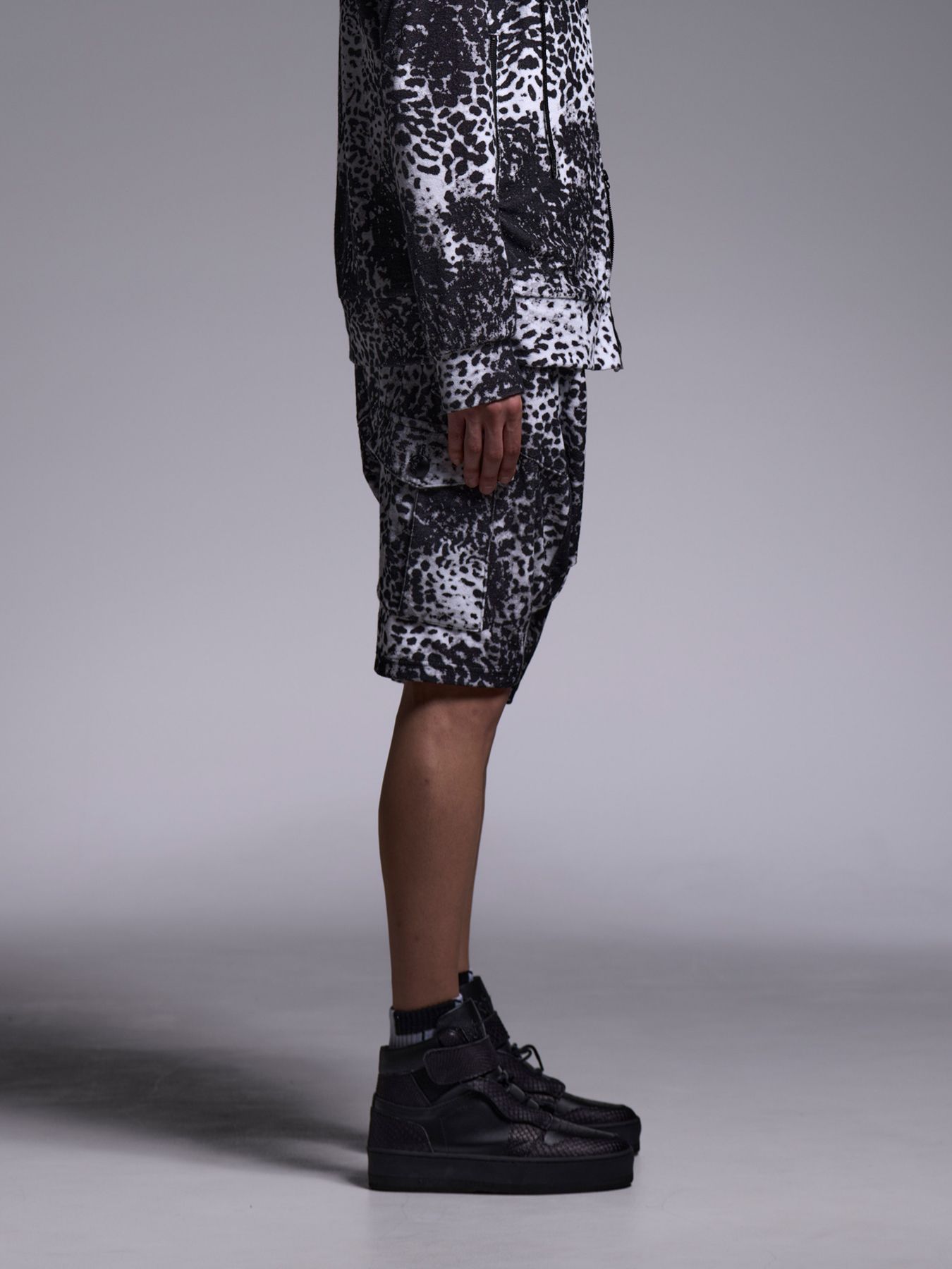 【予約品 1月4日(日) 締切】Sarrouel Shorts / サルエルショーツ / ブラック&グレー