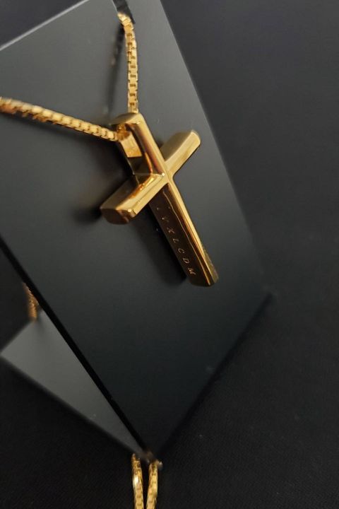 ARCHITECT CROSS PENDANT / SV925.GD