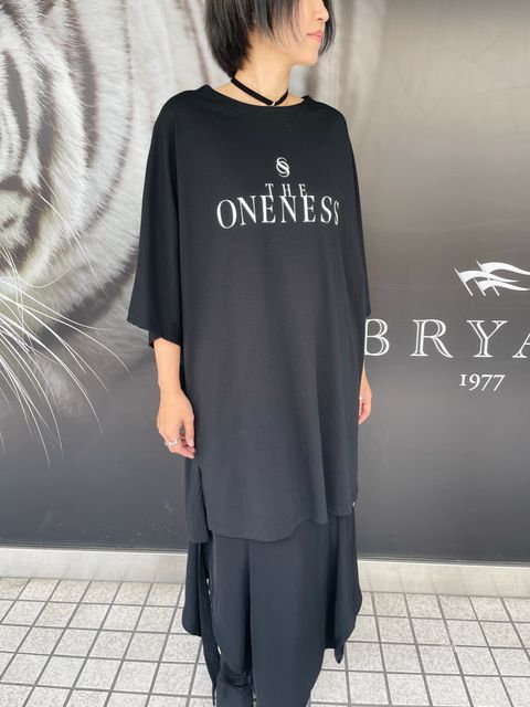 《予約品 》 BoatNeck Dolman T-Shirt / ドルマンTシャツ チャリティー第二弾 / ブラック
