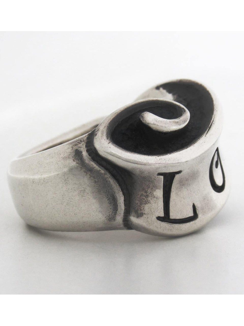 Message On Ribbon Ring / LOVE / リング