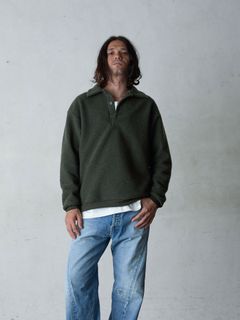 《予約品5/28(火) 23時55分まで》 WOOLIQUE / ポロシャツ / チャコール