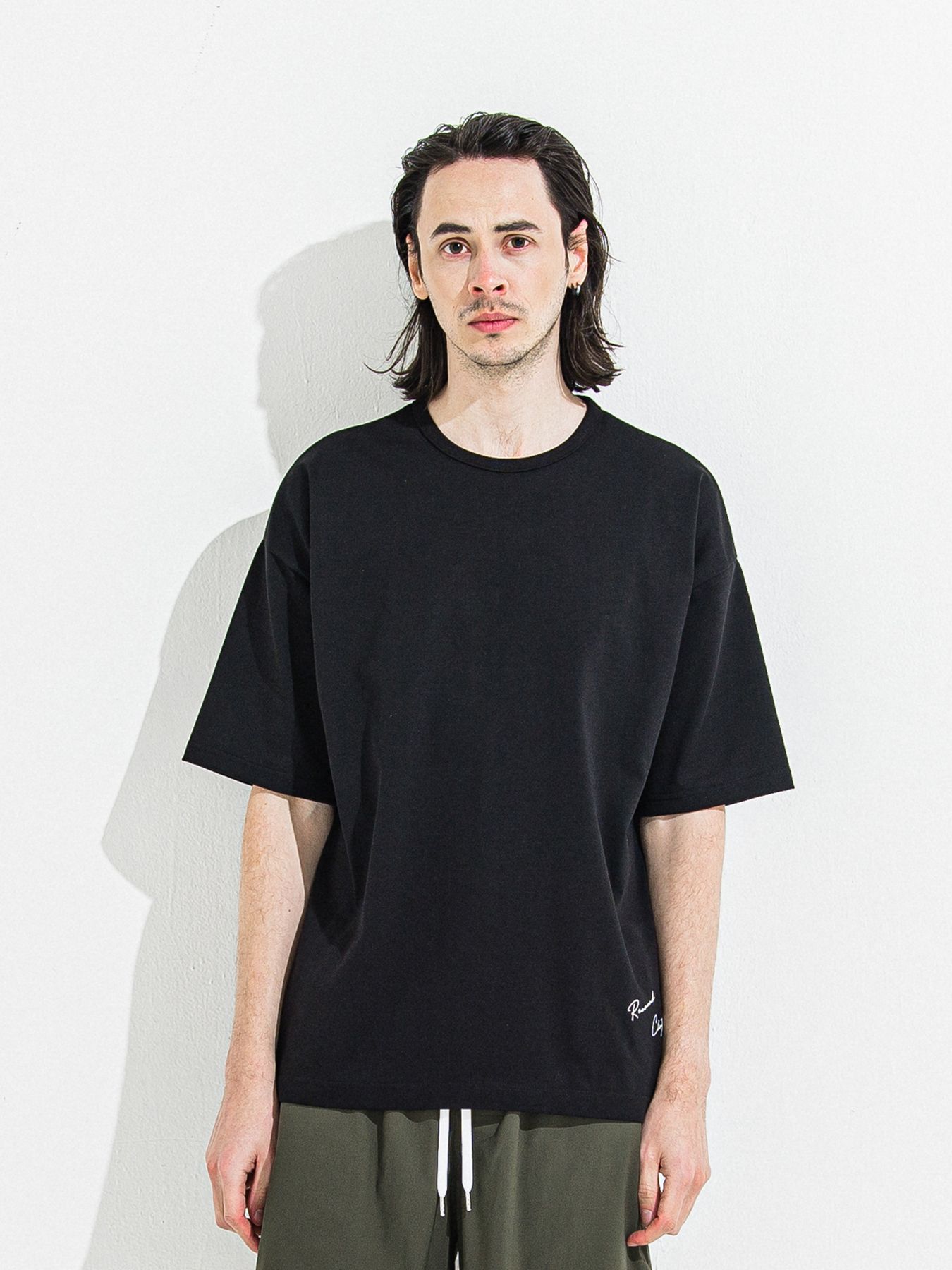 【予約品 】YOAKE PHOTO OVER TEE /  フォトオーバーサイズTシャツ / ブラック