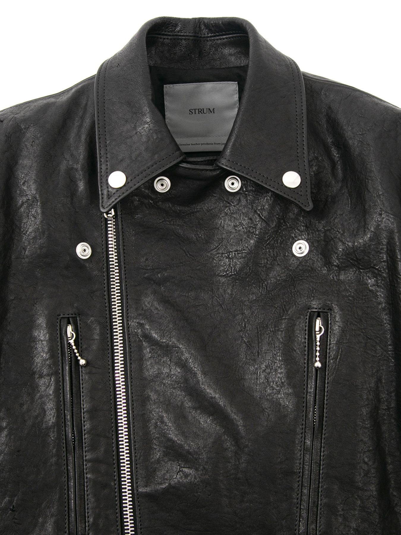 【予約品 10月12日(日) 締切】Pit Vegetable Full Tanned Shrunken Horsehide Double Riders / フルタンニン ピット鞣し シュリンクホースハイド ダブルライダース / LIST