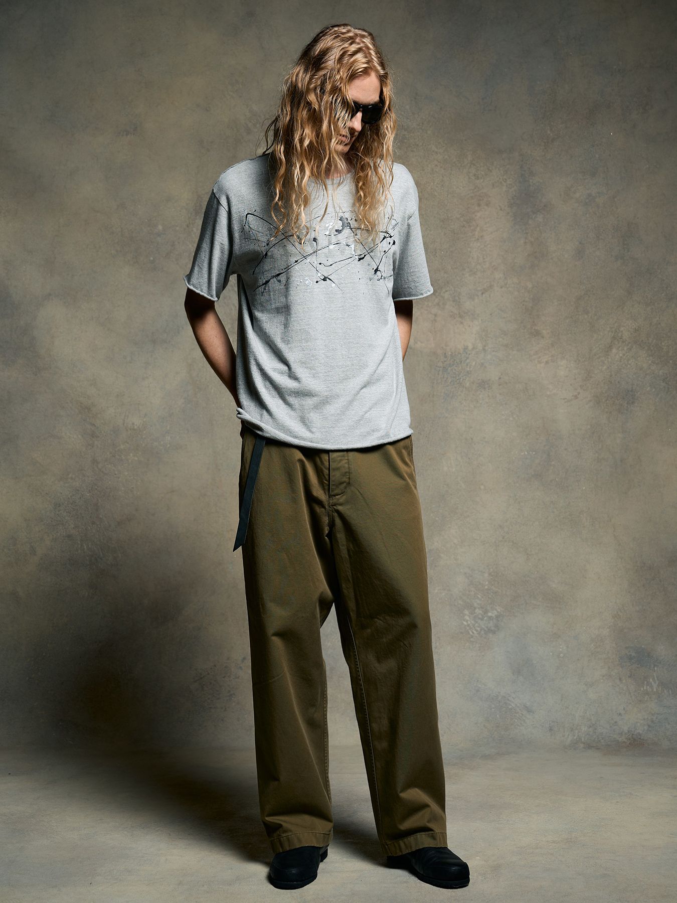 【予約品 9月23日(火) 締切】vintage chino trousers / ヴィンテージチノトラウザーズ / オリーブ