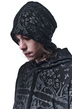 Cap ニットキャップ BANDANA BEATENJIKU / Black×Black 【kiryuyrik】