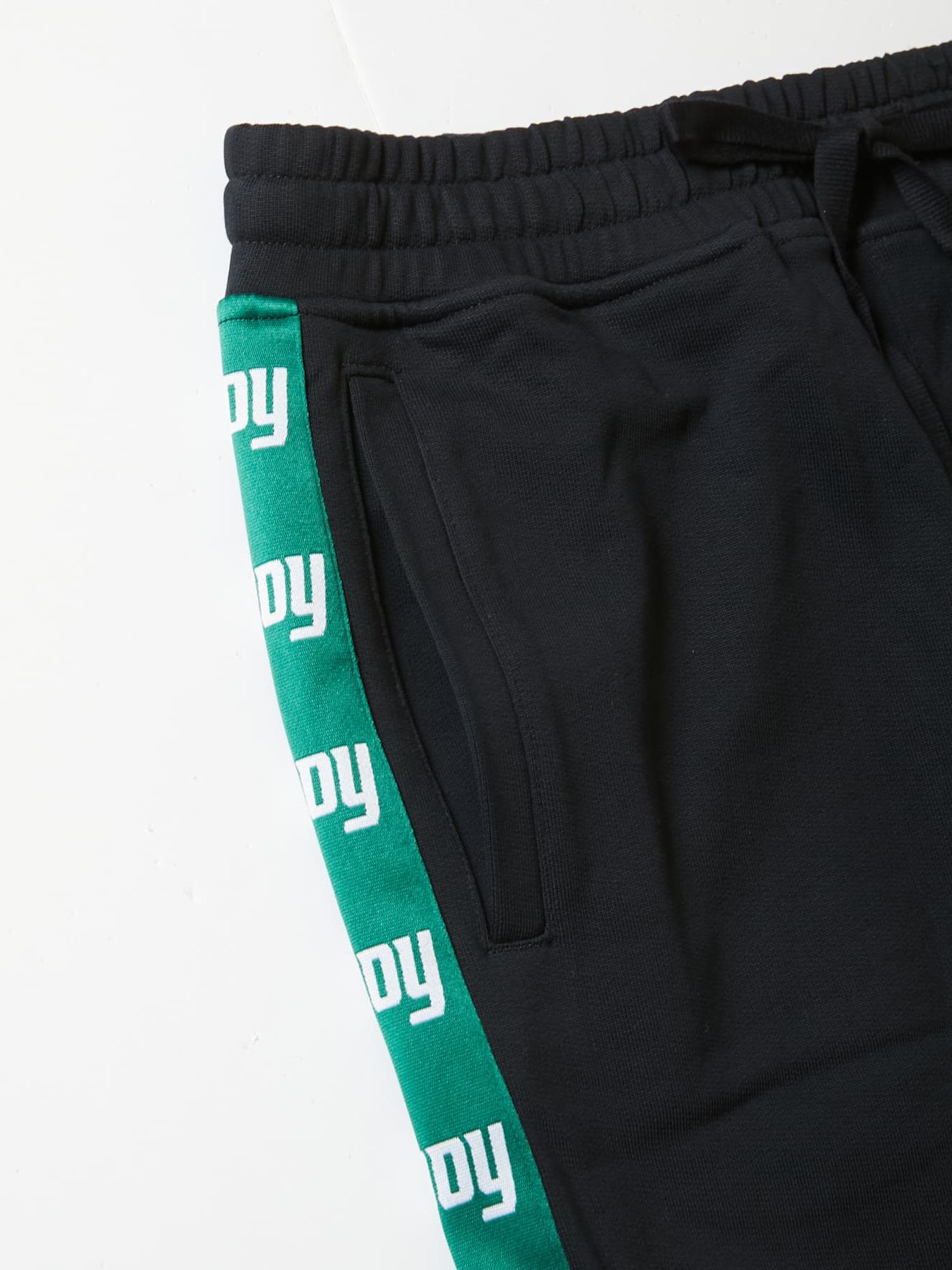 BOY UTILITY TRACK PANTS BLACK / イージーパンツ / ブラック
