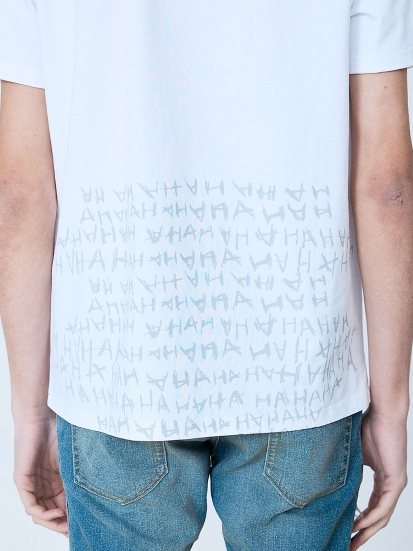 《The Joker × 5351》半袖 プリント Tシャツ / ホワイト【5351 POUR LES HOMMES】