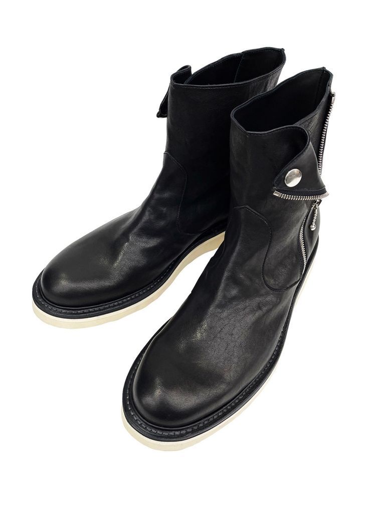 Pit Vegitable Full Tanned Shrinked Horse Riders Boots / ピットフルタンニン シュリンク ホースハイド 『ライダース ブーツ』TRASH
