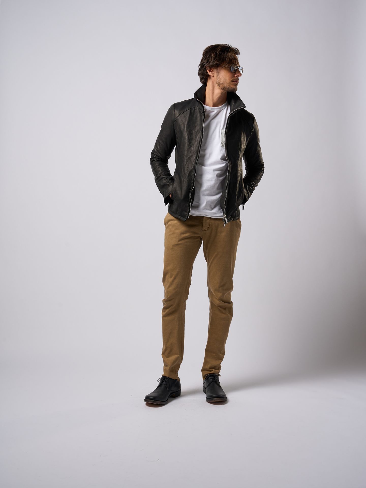 【予約品9月19日 10時締め】 GUIDI calf / カーフシューズ / ブラック