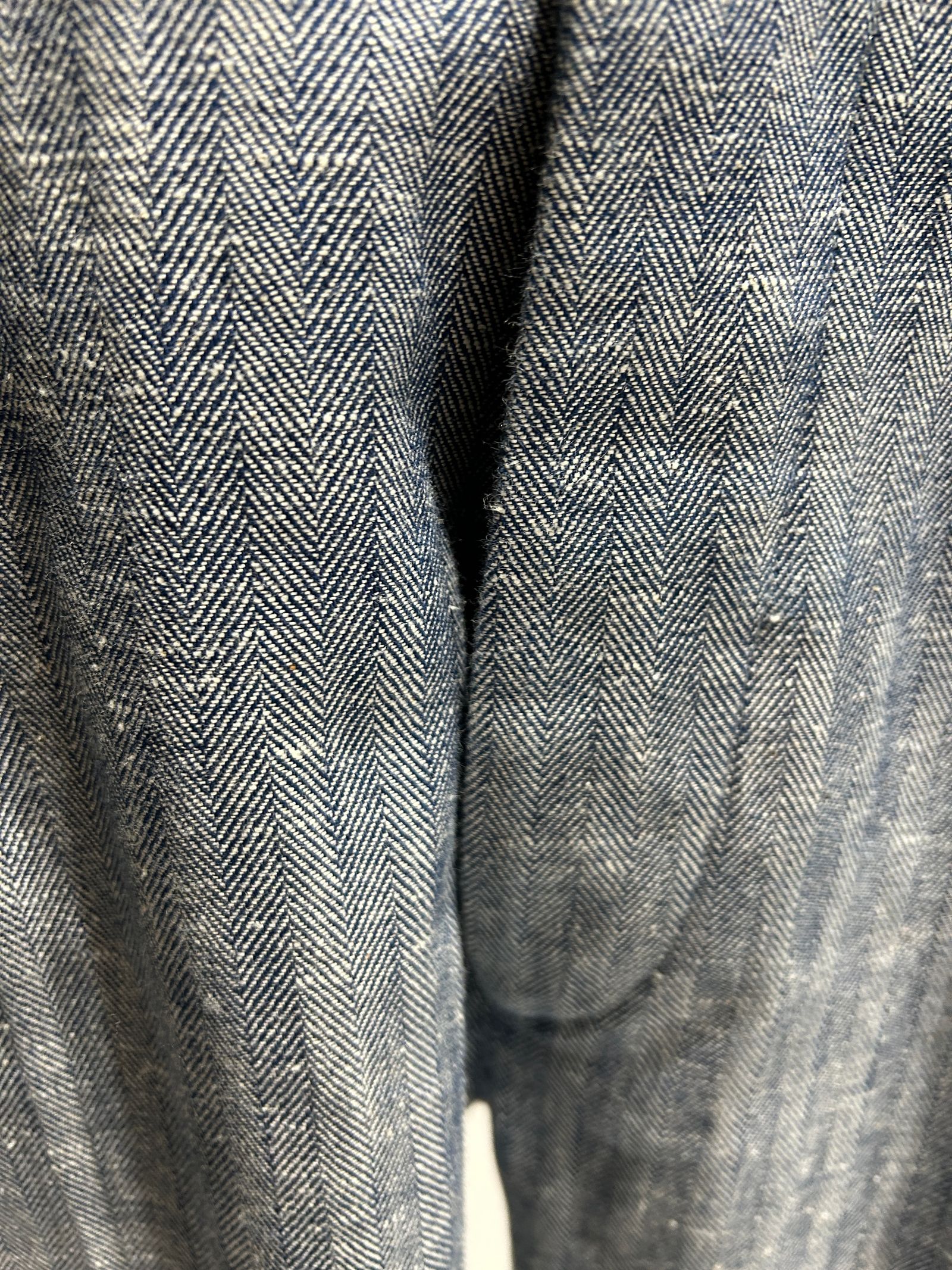 テーラーメイドジャケットつなぎ ヘリンボーン1点物 /アレフルード +CAPサービス