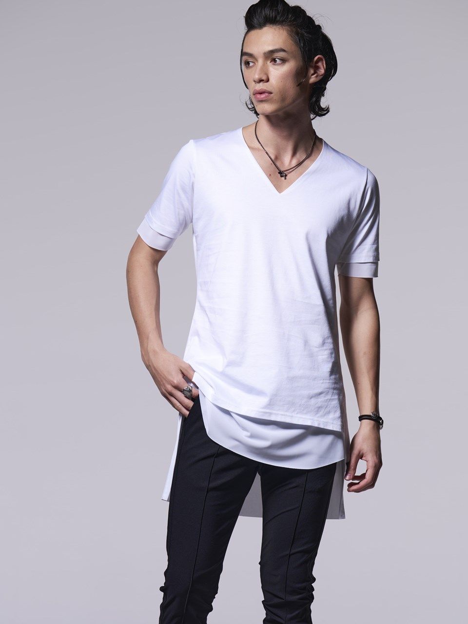kiryuyrik - LayerdT-Shirt T-Shirt / レイヤードTシャツ / 新色