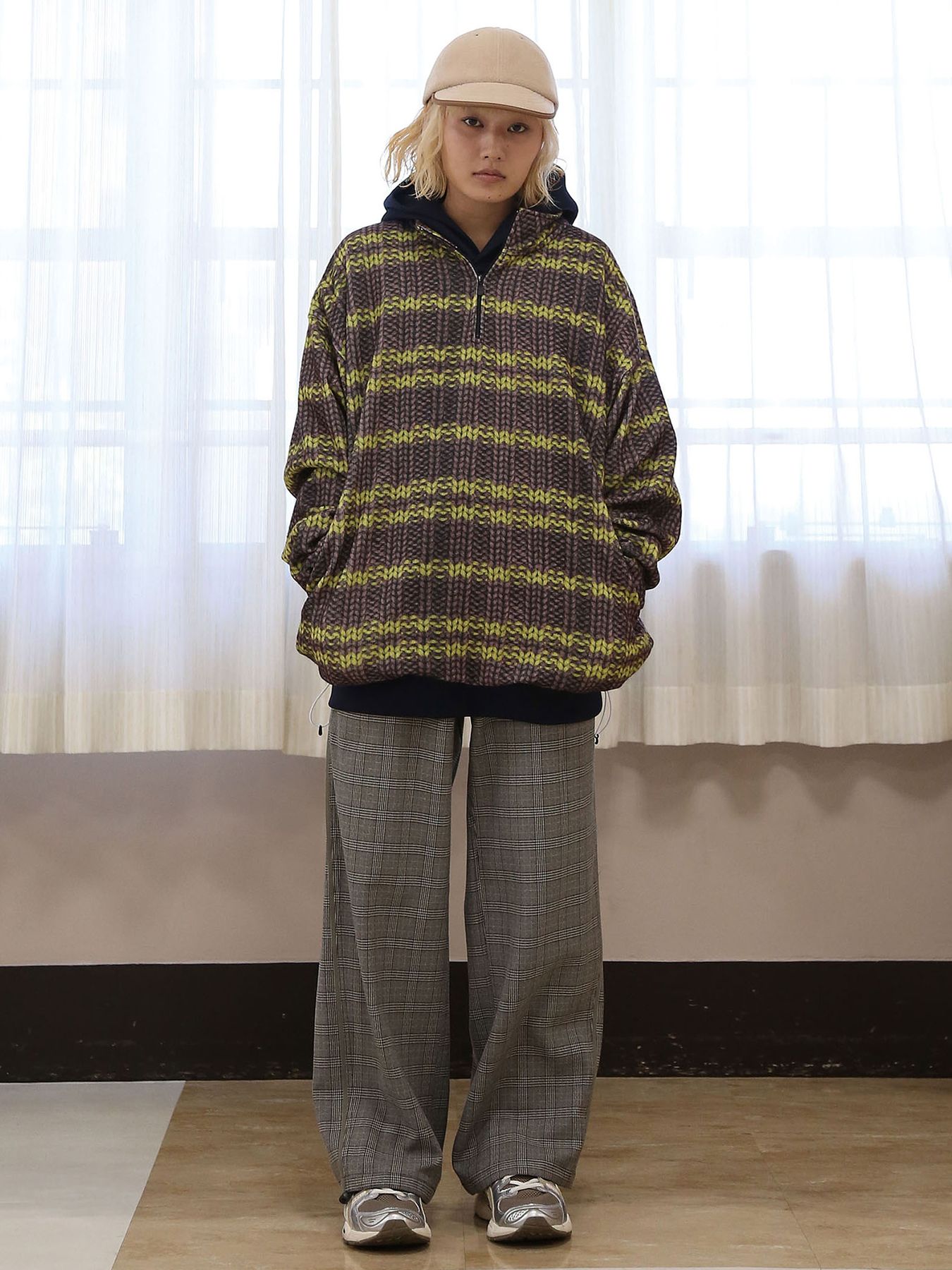 JAUNT PANTS / GRAY【QUOLT】