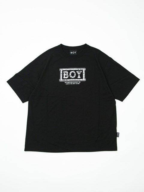 BOY RHINESTONE TEE / Tシャツ / ブラック 【BOY LONDON】