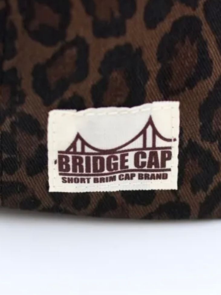 BRIDGE CAP TYPE1  LEOレオパードBROWN【Mighty Shine】