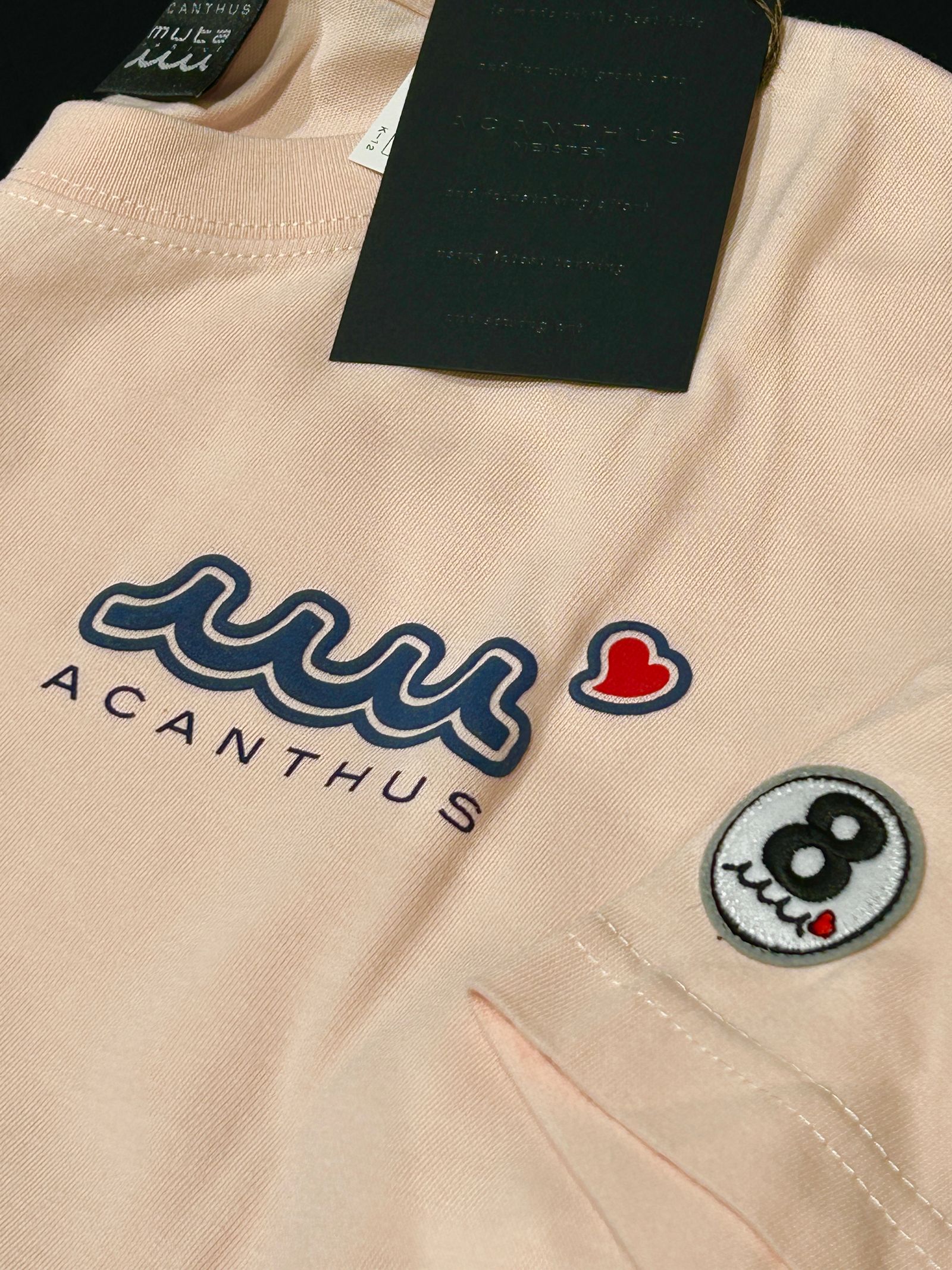 muta sweet muta Tee / Tシャツ / ピンク 【Acanthus×muta】