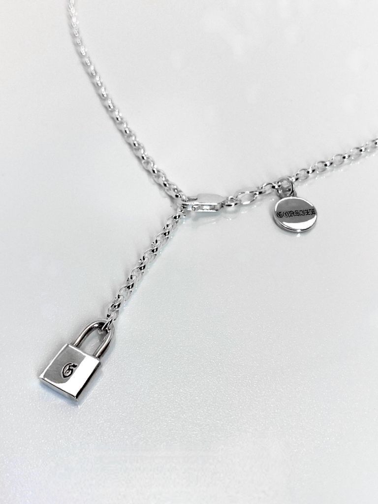 《受注生産》 RHYTHMIC HORSESHOE with BLACK DIAMOND NECKLACE ネックレス / 注文から2~3週間後入荷予定
