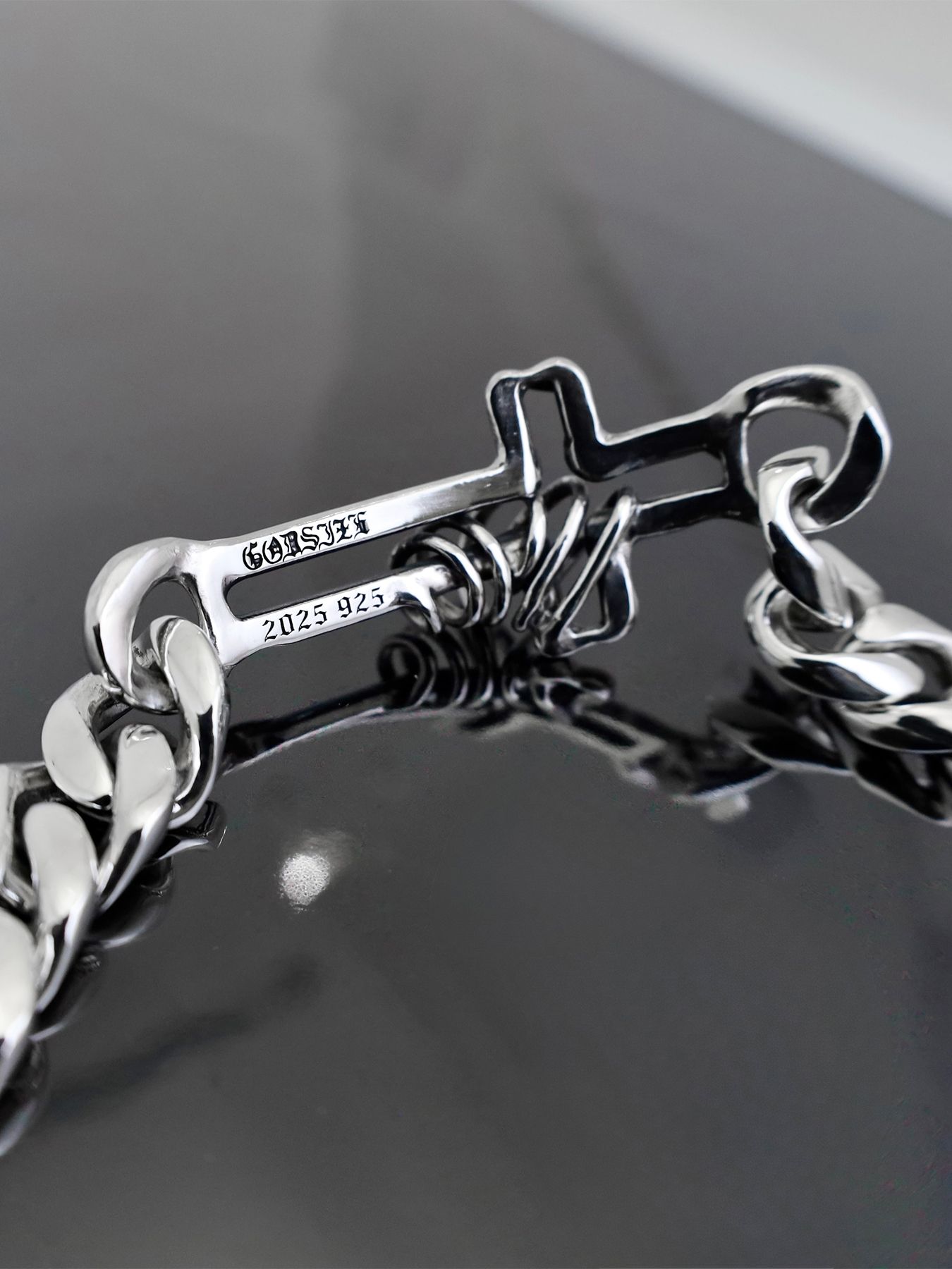 《受注生産》BIND CROSS BRACELET / バインドクロスブレスレット / 注文から4～6週間後入荷予定