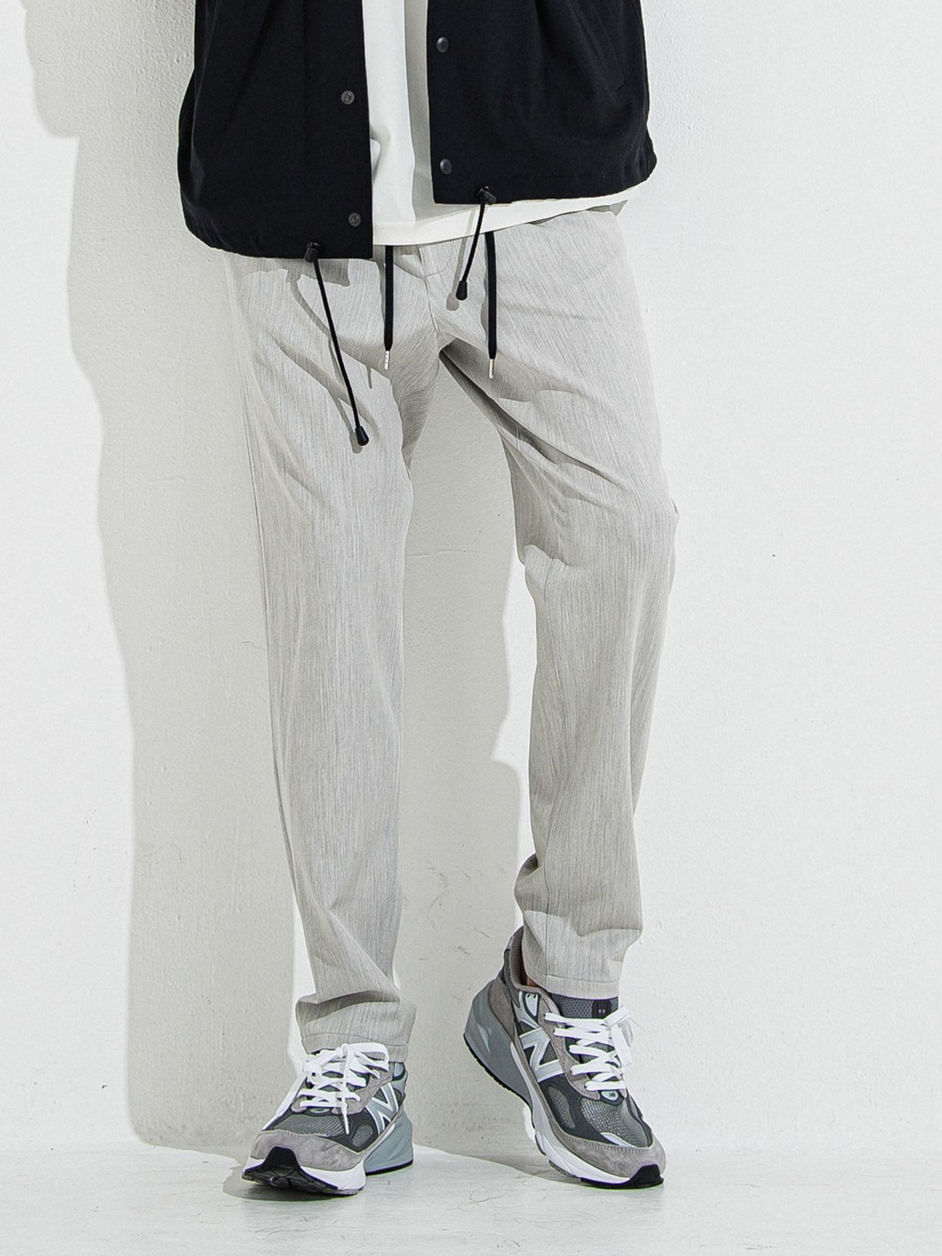 【予約品 】PAT WIDE EASY PANTS / パットワイドイージーパンツ / グレー