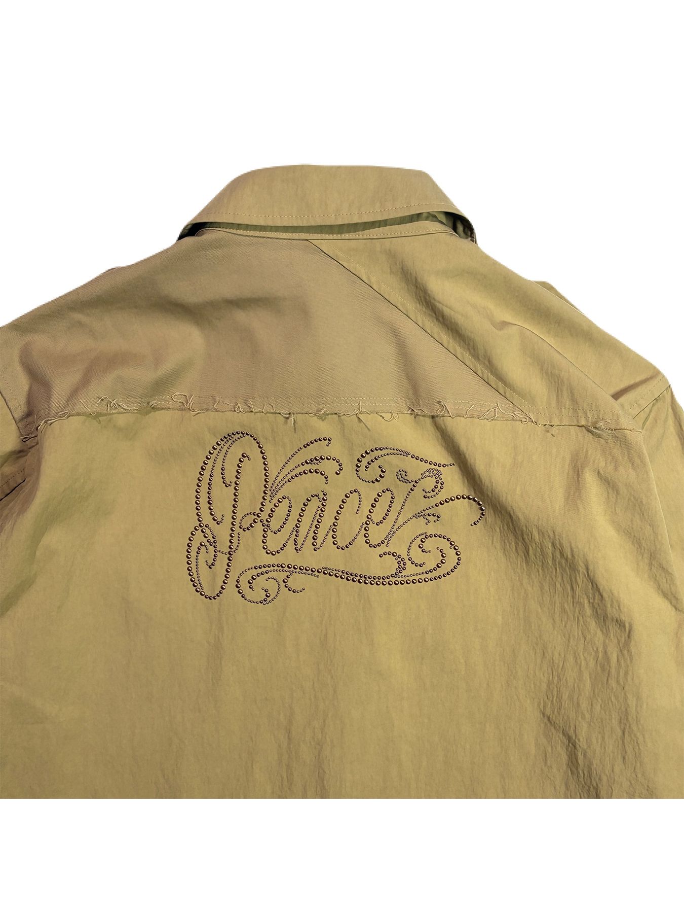 【予約品 8月23日(日) 締切】N/C GABA JKT/Peace / メタル / ベージュ