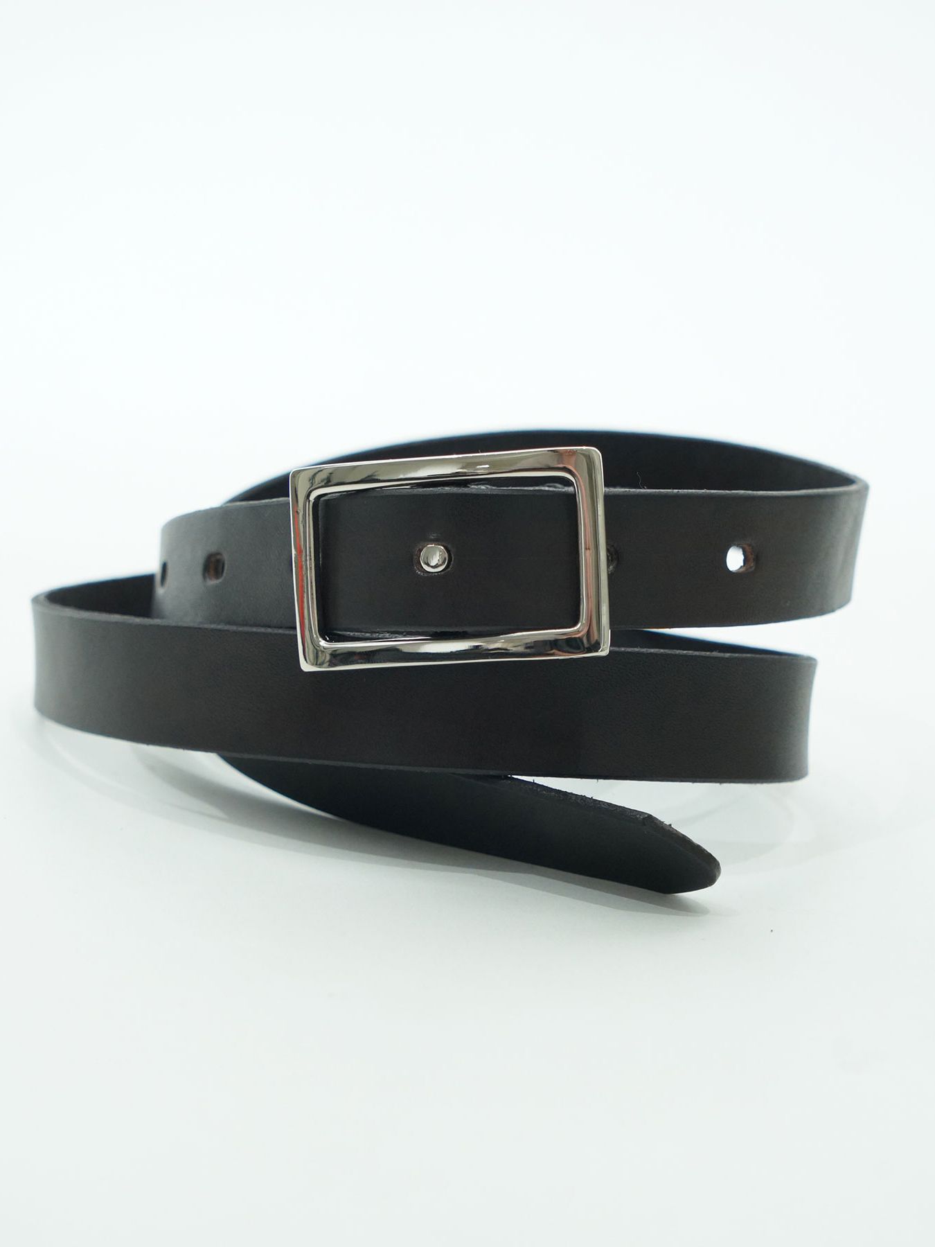 【予約品 】LEATHERLONG / レザーLONGベルト / ブラック