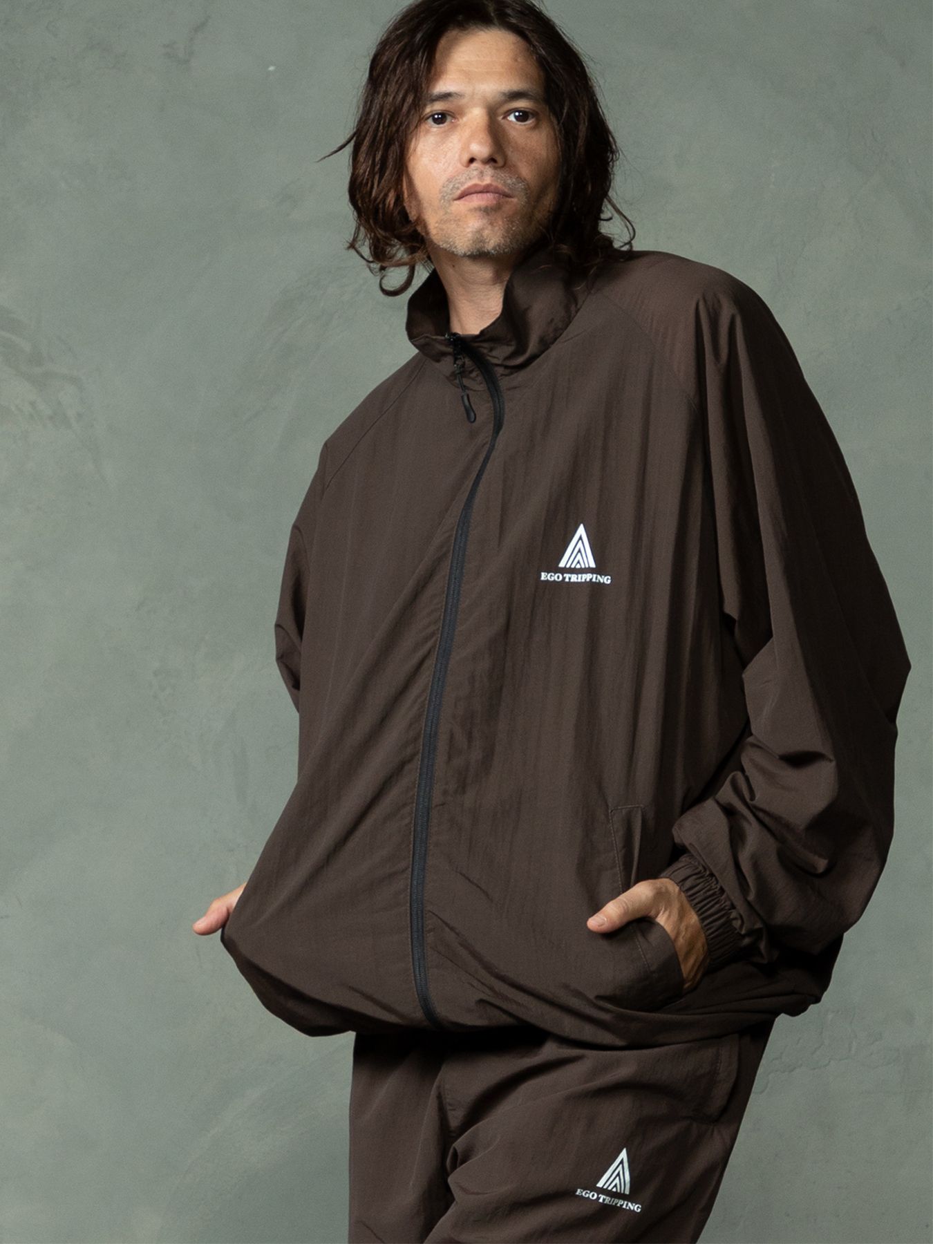 【予約品 7月5日(日) 締切】DAYGLYDE JACKET / ナイロンジャケット / ダークブラウン