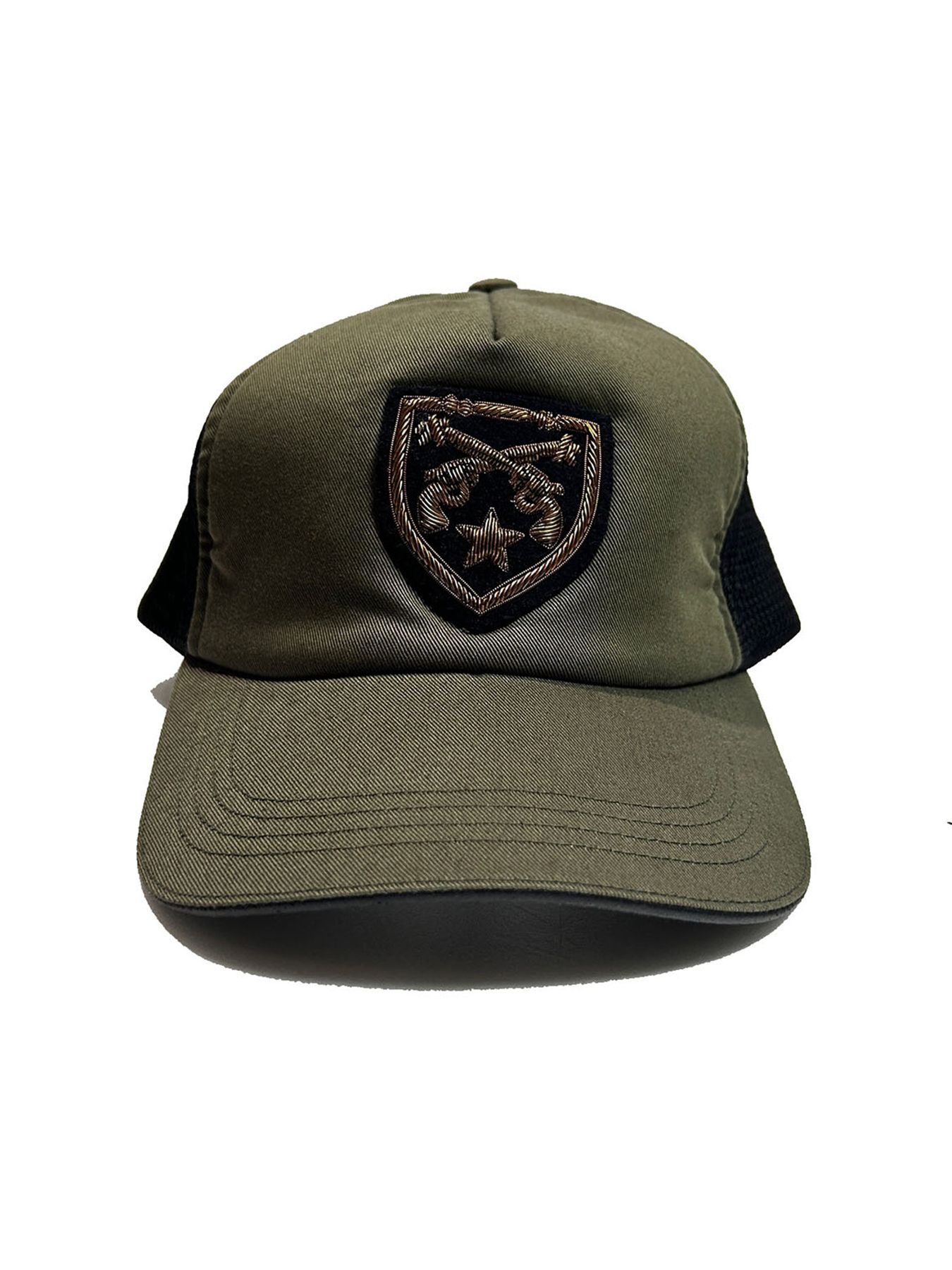 【予約品 8月10日(日) 締切 】ZARI WAPPEN BB CAP / ザリワッペン ベースボールキャップ / カーキ