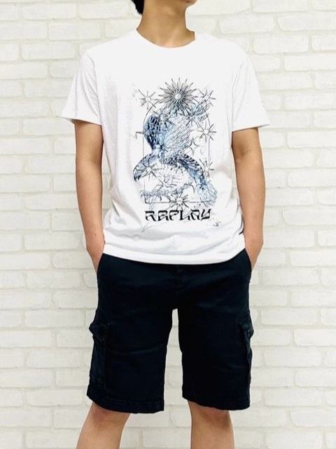 10.5 HYPERFLEX DENIM SHORTS / デニムショートパンツ  / ネイビー 【REPLAY】