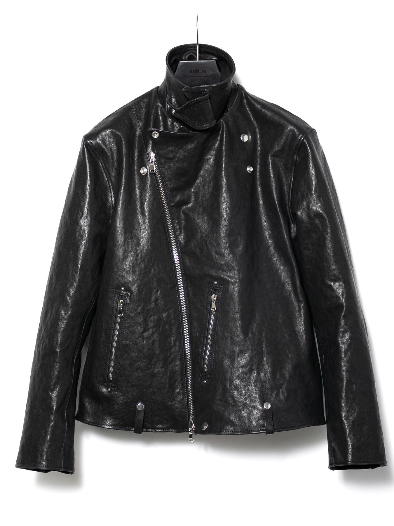 【予約品 4月6日(月) 締切】《Grand Fit》Pit Vegetable Full Tanned Shrunken Horsehide Double Riders / フルタンニン ピット鞣し シュリンク ホース ハイド ダブルライダース / HI-FLYER