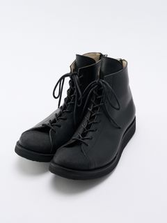 【予約品 4月19日(日) 18時締切】modern lineman boots / カウレザー モダン ラインマンブーツ / ブラック