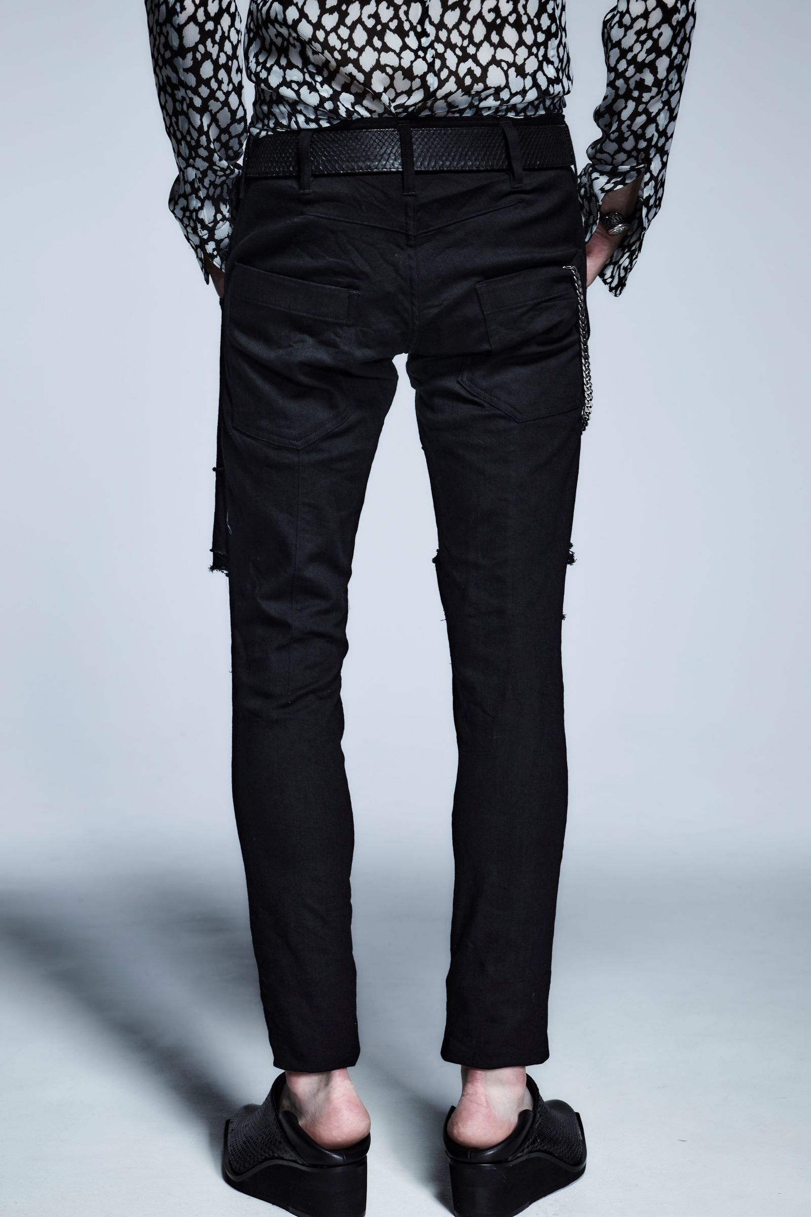 《予約品》 SlashPants Denim  / Black 【kiryuyrik】 1月入荷予定