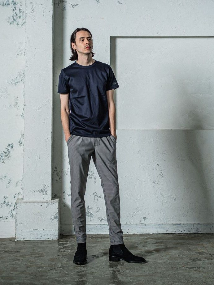 《予約11月17日19時締め》 Finest BASIC T / Tシャツ / ネイビー