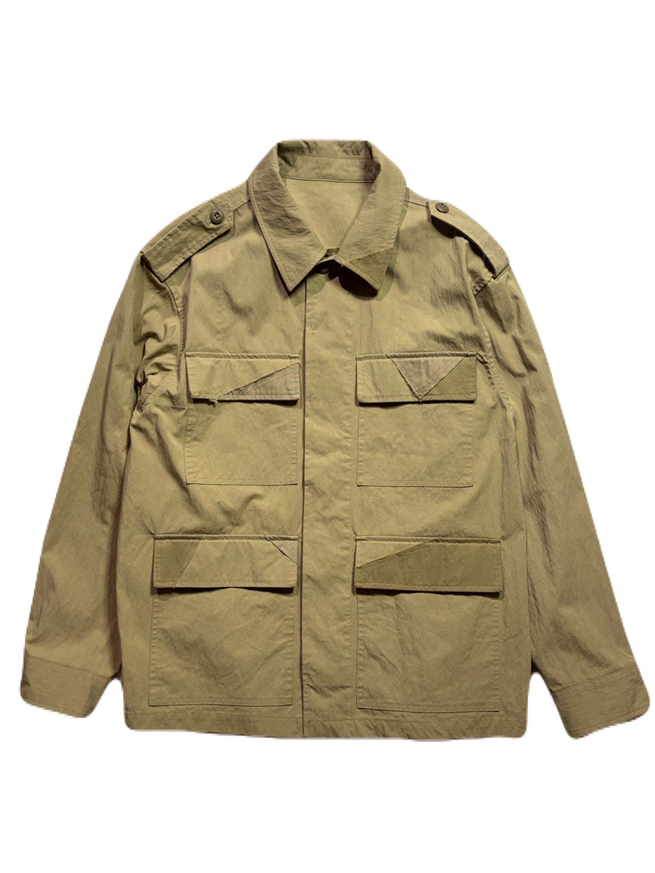 【予約品 8月23日(日) 締切】N/C GABA JKT/Peace / メタル / ベージュ