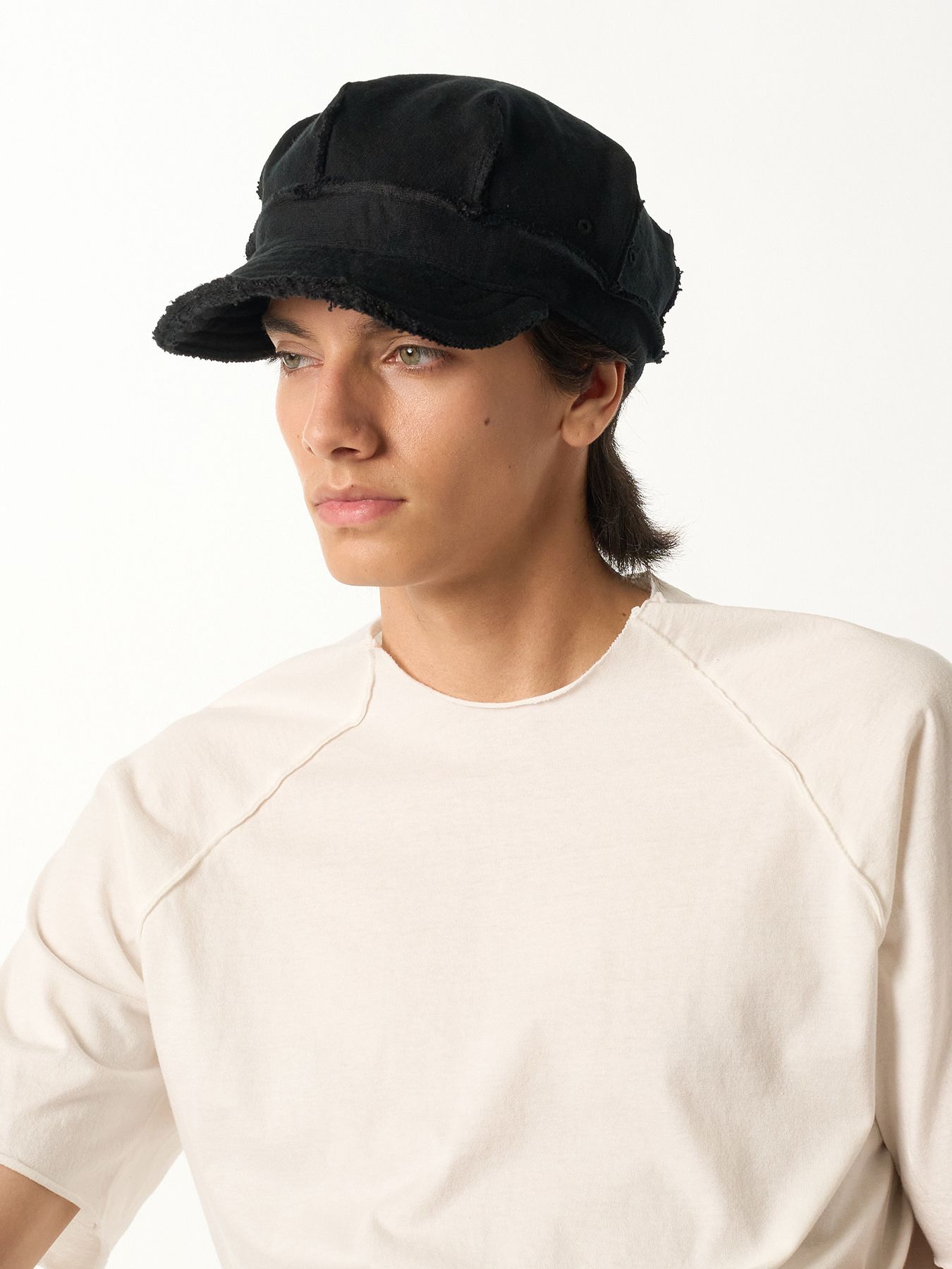 【予約品 9月23日(火) 締切】jersey engineer cap / ジャージー エンジニアキャップ / ディープブラック