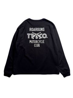 【予約品】TT&CO.コラボ - TT&CO. CROSSGUN / ロンT / ブラック