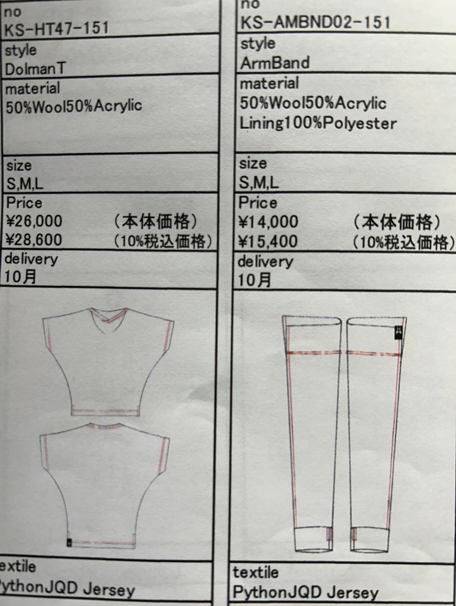 《予約品》 PythonJQD Jersey DolmanT / ドルマンTシャツ / ブラック