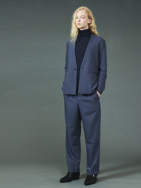 【定番的人気】ホールガーメント タートルネックニット 黒【5351 POUR LES HOMMES】