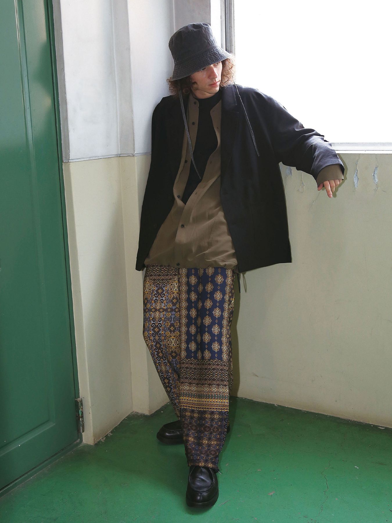 NOMAD PANTS / ネイビー【QUOLT】