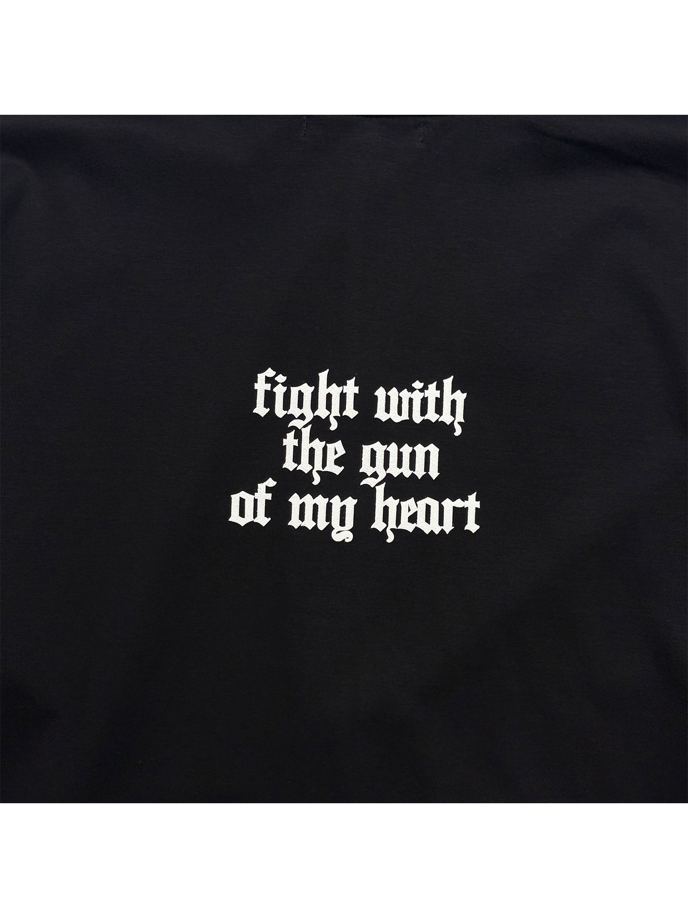 【予約品 8月23日(日) 締切】ST/JER ZIP/HOOD CRY / クリスタル / ブラック