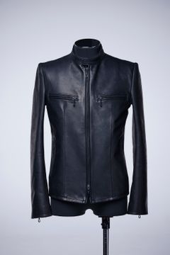 《予約品》 Single Riders Jacket ライダースジャケット / Black 【THE ONENESS】 7月入荷予定