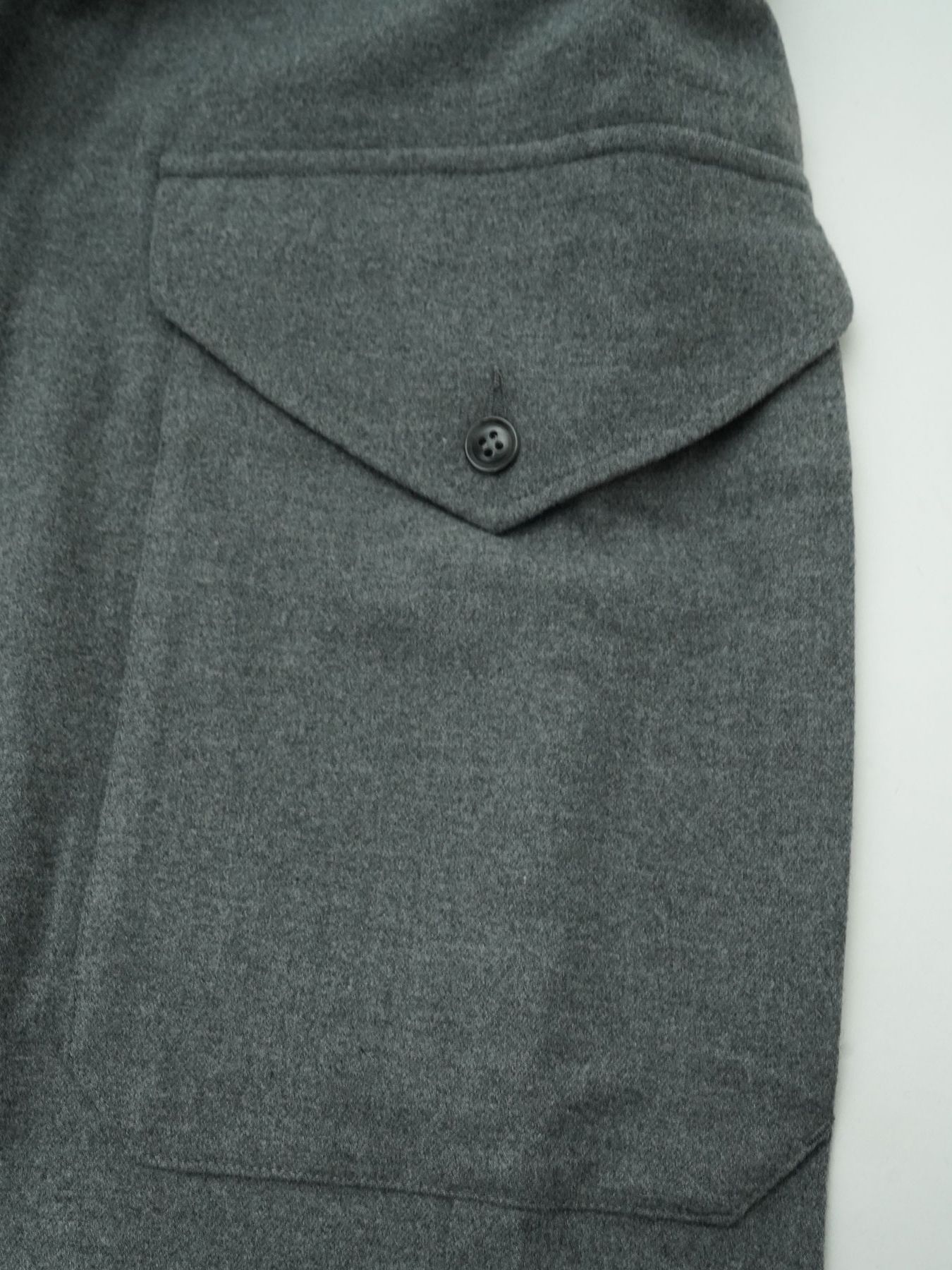 【予約品 】WOOLPILOTPANTS / ウールミリタリーパンツ / 杢ライトグレー