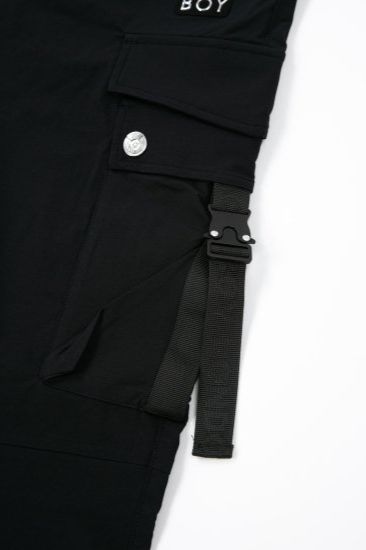 EASY CARGO PANTS / ブラック 【BOY LONDON】