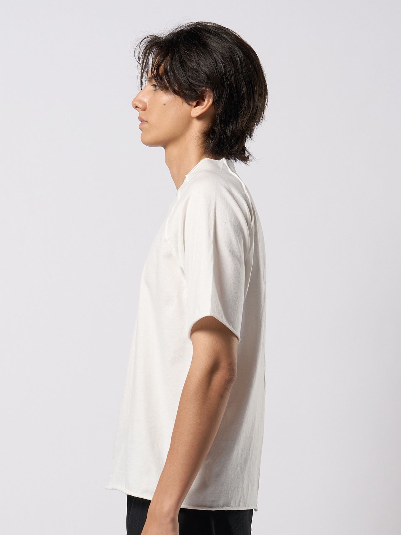 【予約品 9月23日(火) 締切】vintage loose pin-tuck S/S / ヴィンテージ ルーズピンタック ショートスリーブ / ホワイト