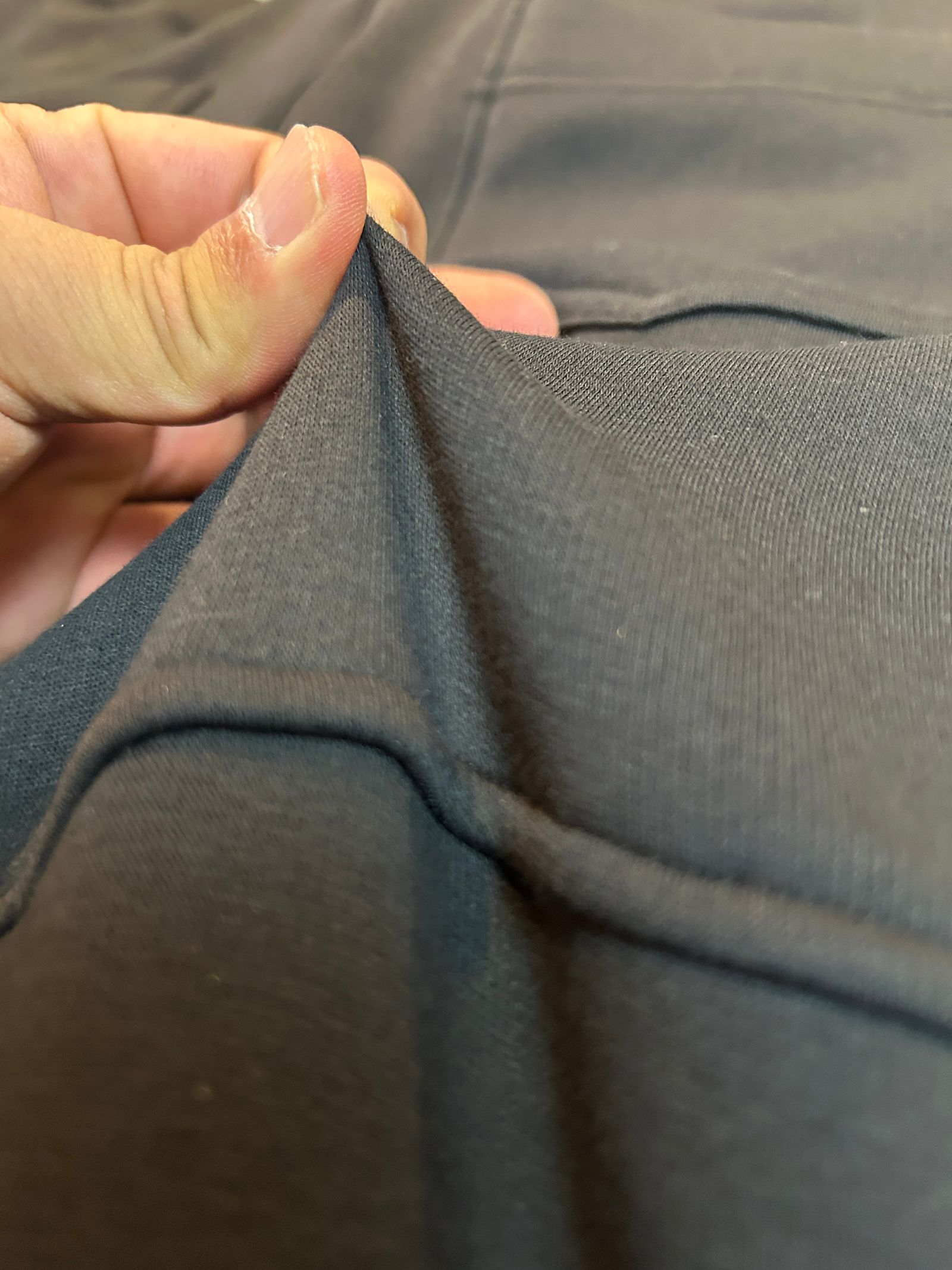 VELOURS FLEECE TYLER PANTS / ベロアフリース タイラーパンツ / ブラック