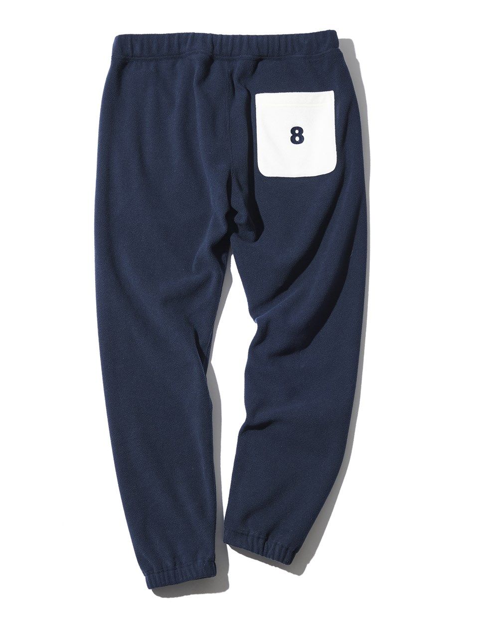 muta Stretch Fleece Pant / フリースパンツ/ ネイビー・ホワイト 【Acanthus×muta】